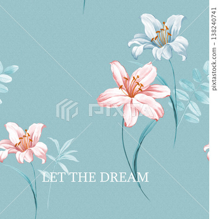 Collection of delicate watercolor wildflower seamless patterns with soft pastel and earthy tones Collection of delicate watercolor wildflower seamless patterns with soft pastel and earthy tones 138240741