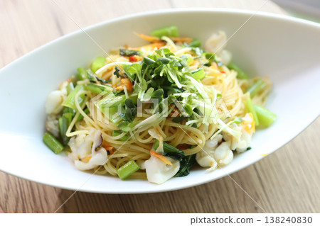 蔬菜海鮮意麵 蔬菜海鮮意麵 138240830
