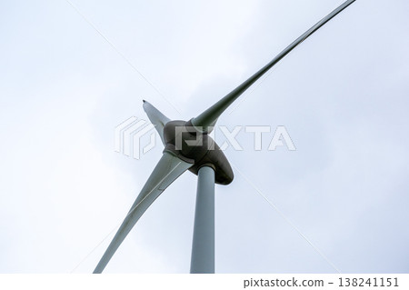 Windmill Generating Clean Energy Windmill Generating Clean Energy 138241151
