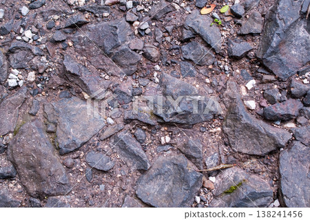 Rough Rocky Ground Texture 138241456