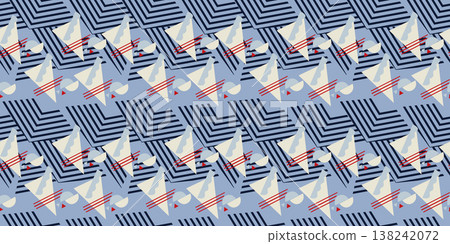 Textile motif seamless pattern. Abstract line shape geometric motif basic pattern continuous background. Man shirt all over print block. Textile motif seamless pattern. Abstract line shape geometric motif basic pattern continuous background. Man shirt all over print block. 138242072
