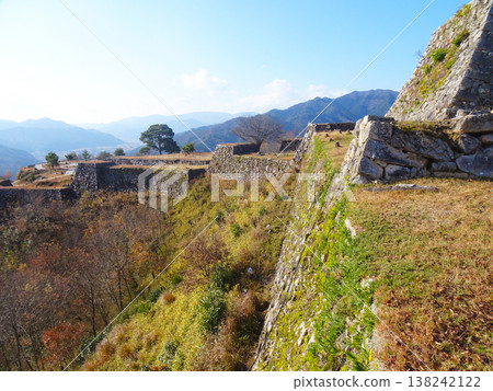 Takeda Castle (Asago City, Hyogo Prefecture), photographed in December 2025. Takeda Castle (Asago City, Hyogo Prefecture), photographed in December 2025. 138242122
