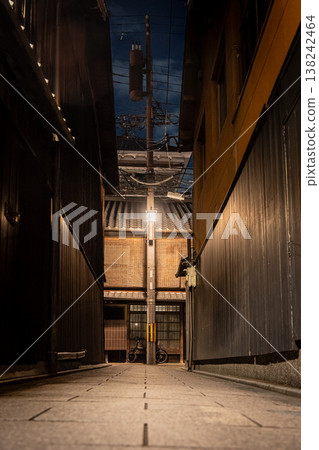 Night view of Gion, Kyoto, Japan 138242464