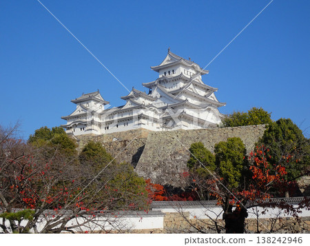 Himeji Castle (Himeji City, Hyogo Prefecture), photographed in November 2025. Himeji Castle (Himeji City, Hyogo Prefecture), photographed in November 2025. 138242946