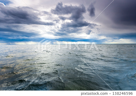 seascape sea horizon and sky. seascape sea horizon and sky. 138246596