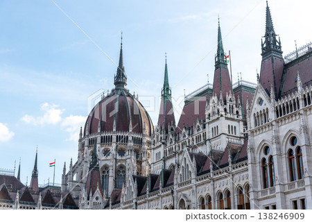 Hungarian Parliament Orszaghaz, seat of National Assembly of Hungary in Budapest Hungarian Parliament Orszaghaz, seat of National Assembly of Hungary in Budapest 138246909