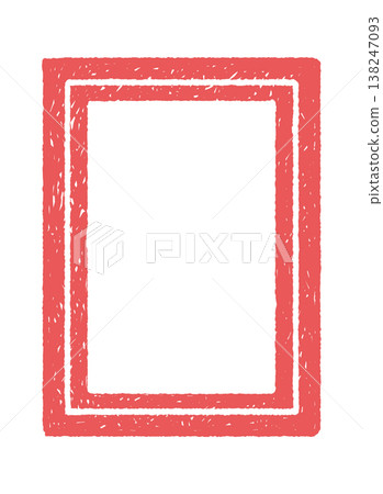Square ornate frame curled flourishes Design 138247093