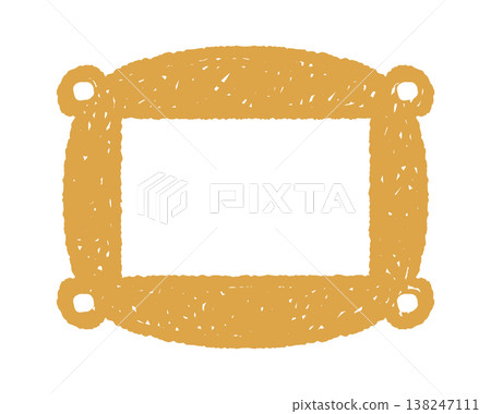 Rope Frame Nautical Badge Sketch Rope Frame Nautical Badge Sketch 138247111