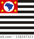 Sao Paulo - square flag 138247323