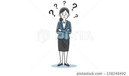 那些被各種問題和難題困擾,陷入沉思的商人 那些被各種問題和難題困擾,陷入沉思的商人 138248492