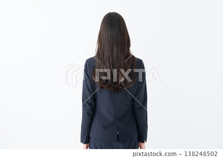 一位女商人的背影 一位女商人的背影 138248502