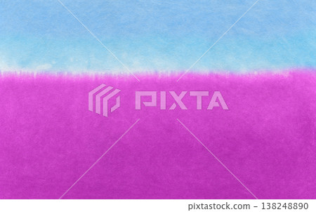Handmade Japanese paper with a gradient of blue and pink. Handmade Japanese paper with a gradient of blue and pink. 138248890
