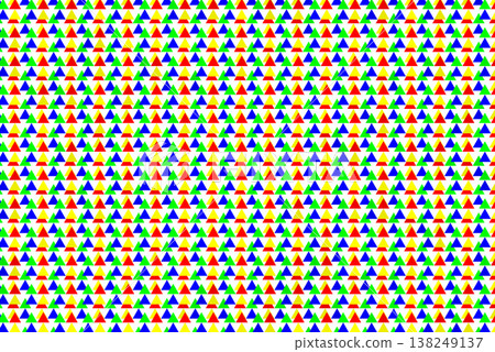 Pattern background: Colorful triangles 138249137