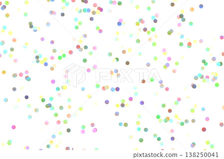 帶有漸變效果的彩色波點圖案背景 138250041