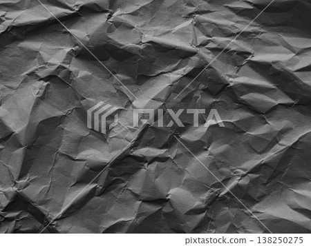 Wrinkled Paper Black Background Abstract Wall Crease Grey Vintage Wallpaper Rough Floor Pattern Material Surface Page Elegant Retro Space Crumpled Package Cardboard Backdrop Recycling Environment. Wrinkled Paper Black Background Abstract Wall Crease Grey Vintage Wallpaper Rough Floor Pattern Material Surface Page Elegant Retro Space Crumpled Package Cardboard Backdrop Recycling Environment. 138250275