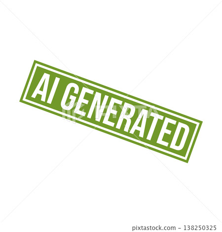 AI Generated Letter Rubber Stamp Vector Design Template AI Generated Letter Rubber Stamp Vector Design Template 138250325
