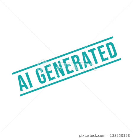 AI Generated Letter Rubber Stamp Vector Design Template AI Generated Letter Rubber Stamp Vector Design Template 138250338