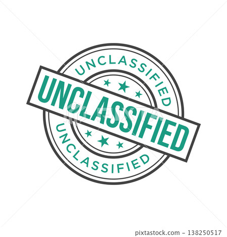 Unclassified Letter Rubber Stamp Vector Design Template 138250517
