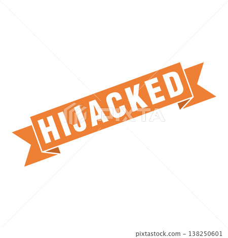Hijacked Letter Rubber Stamp Vector Design Template Hijacked Letter Rubber Stamp Vector Design Template 138250601