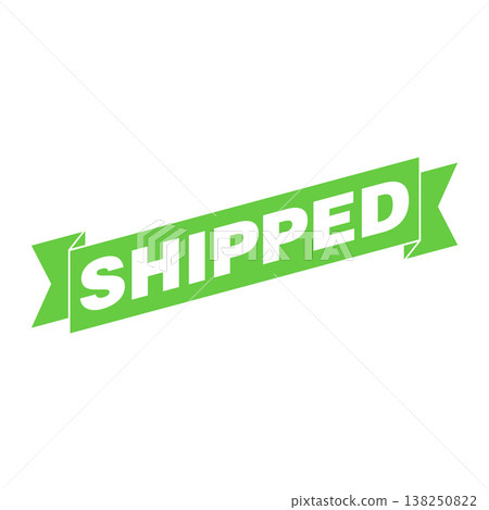 Shipped Letter Rubber Stamp Vector Design Template Shipped Letter Rubber Stamp Vector Design Template 138250822