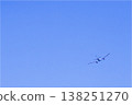 藍天和飛機（留白）－背景素材 138251270