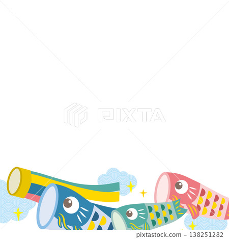 兒童節鯉魚彩帶相框（探戈の紀） 138251282