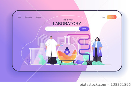 This is your Laboratory concept for landing page This is your Laboratory concept for landing page 138251895