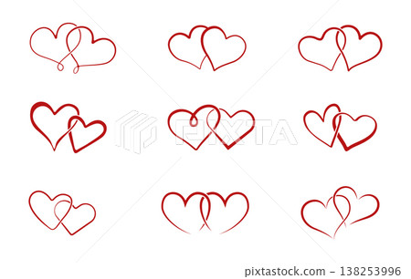 Two red hearts united vectors, Two red hearts united svg, Two red hearts united clipart, Two red hearts vectors. Two red hearts united vectors, Two red hearts united svg, Two red hearts united clipart, Two red hearts vectors. 138253996