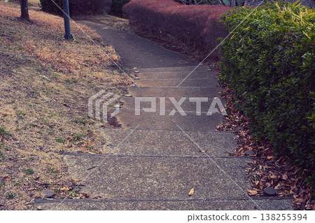 Park stairs, walking path Park stairs, walking path 138255394
