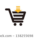 Shopping cart icon 138255698