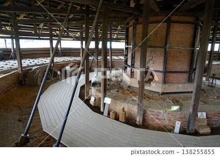 A view of the Nogi Town Brick Kiln in Nogi Town, Shimotsuga District, Tochigi Prefecture. A view of the Nogi Town Brick Kiln in Nogi Town, Shimotsuga District, Tochigi Prefecture. 138255855