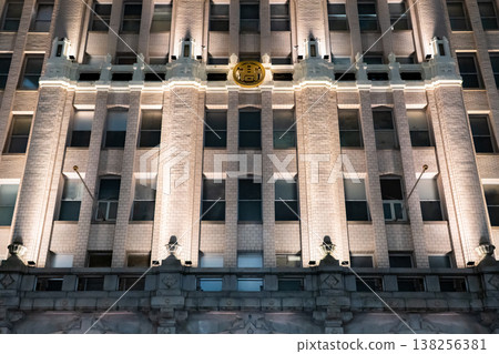 Nihonbashi Takashimaya (Important Cultural Property), Nihonbashi Takashimaya Mitsui Building, Nihonbashi, Chuo-ku, Tokyo - Illuminated 138256381