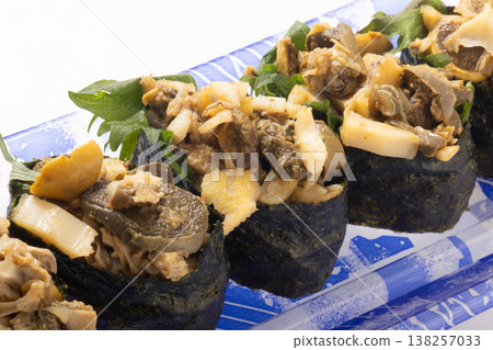 Abalone sushi Abalone sushi 138257033