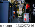 An alley in Tsukishima, Chuo Ward, Tokyo 138257246