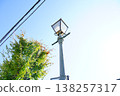 Retro street lamp 138257317