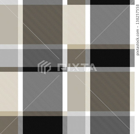 Patchwork Plaid Pattern Design Neutral Tones Fashion Textile Repeat for Apparel Patchwork Plaid Pattern Design Neutral Tones Fashion Textile Repeat for Apparel 138257558