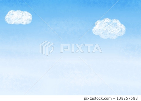 A sky background with blue clouds floating in it. A sky background with blue clouds floating in it. 138257588