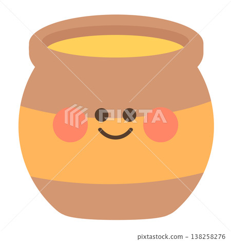 Cute honey pot Cute honey pot 138258276