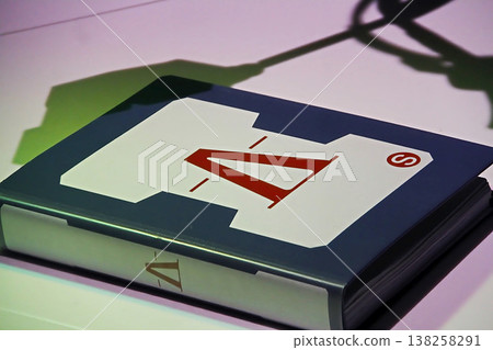 A file with the letter V on the cover (prop) A file with the letter V on the cover (prop) 138258291