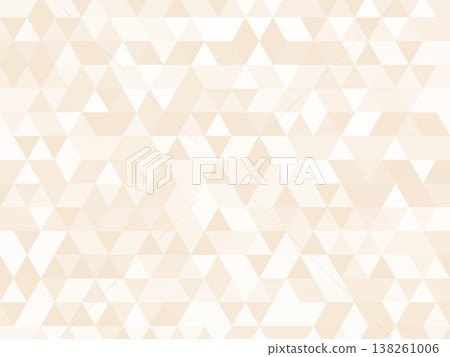 Random equilateral triangle polygon background material (pastel colors) 138261006