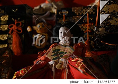 【奈良】在坪坂寺,一年一度的雛曼陀羅祭是有趣的活動,您可以在這裡尋找有趣的雛人偶。 【奈良】在坪坂寺,一年一度的雛曼陀羅祭是有趣的活動,您可以在這裡尋找有趣的雛人偶。 138261877