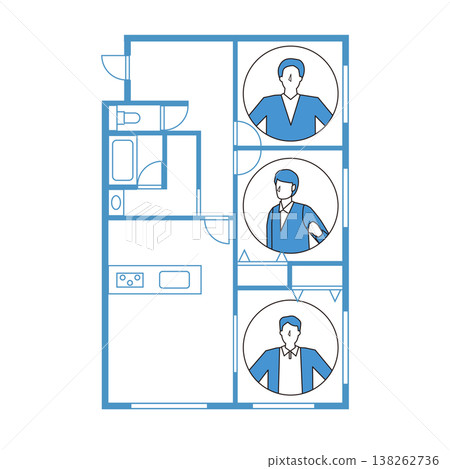 Shared room and men Shared room and men 138262736