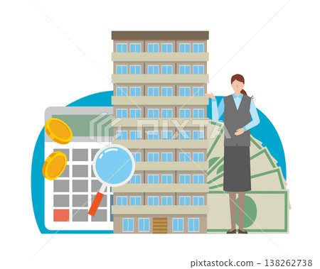 Mansion and women 138262738