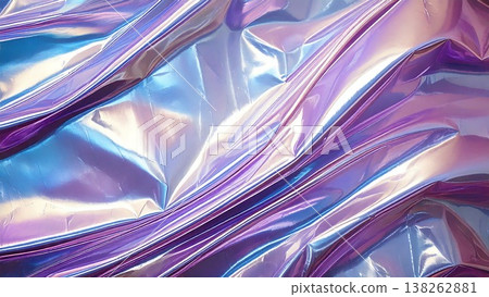 全像極光玻璃紙彩虹背景材料，16:9 尺寸 138262881