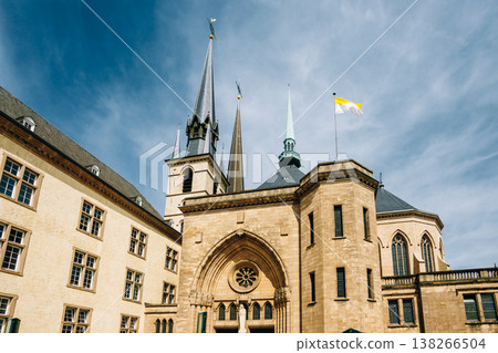 Notre-Dame Cathedral, Luxembourg is the Roman Catholic Cathedral. Grand Duchy of Luxembourg Notre-Dame Cathedral, Luxembourg is the Roman Catholic Cathedral. Grand Duchy of Luxembourg 138266504