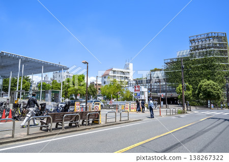 Urban scenery of Ota Ward, Tokyo Ookayama Station 138267322