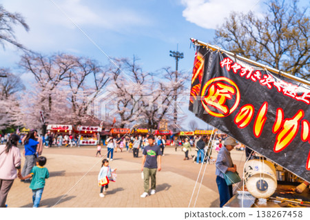 Hachioji City Cherry Blossom Festival, Fujimori Park 138267458