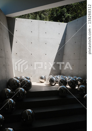 Geometric Shadows And Modern Architectural Detail Geometric Shadows And Modern Architectural Detail 138268312