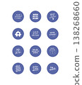 World Autism Awareness Day badges vector set 138268660