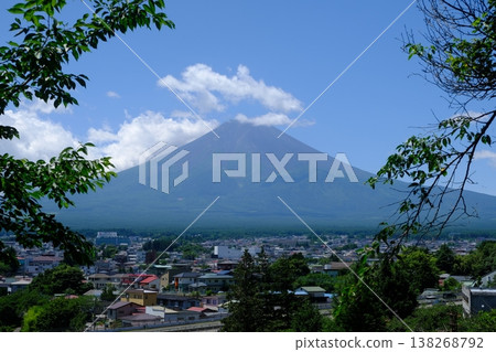 Mount Fuji Views From Scenic Japanese Town Mount Fuji Views From Scenic Japanese Town 138268792